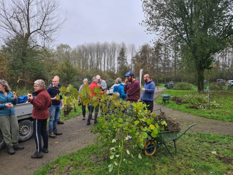 recreatiebos spaarnwoude met wijkraad vijfhuizen